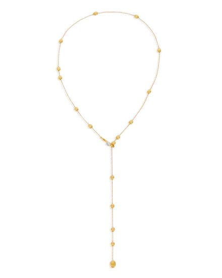 18k Yellow Gold and Diamond Necklace